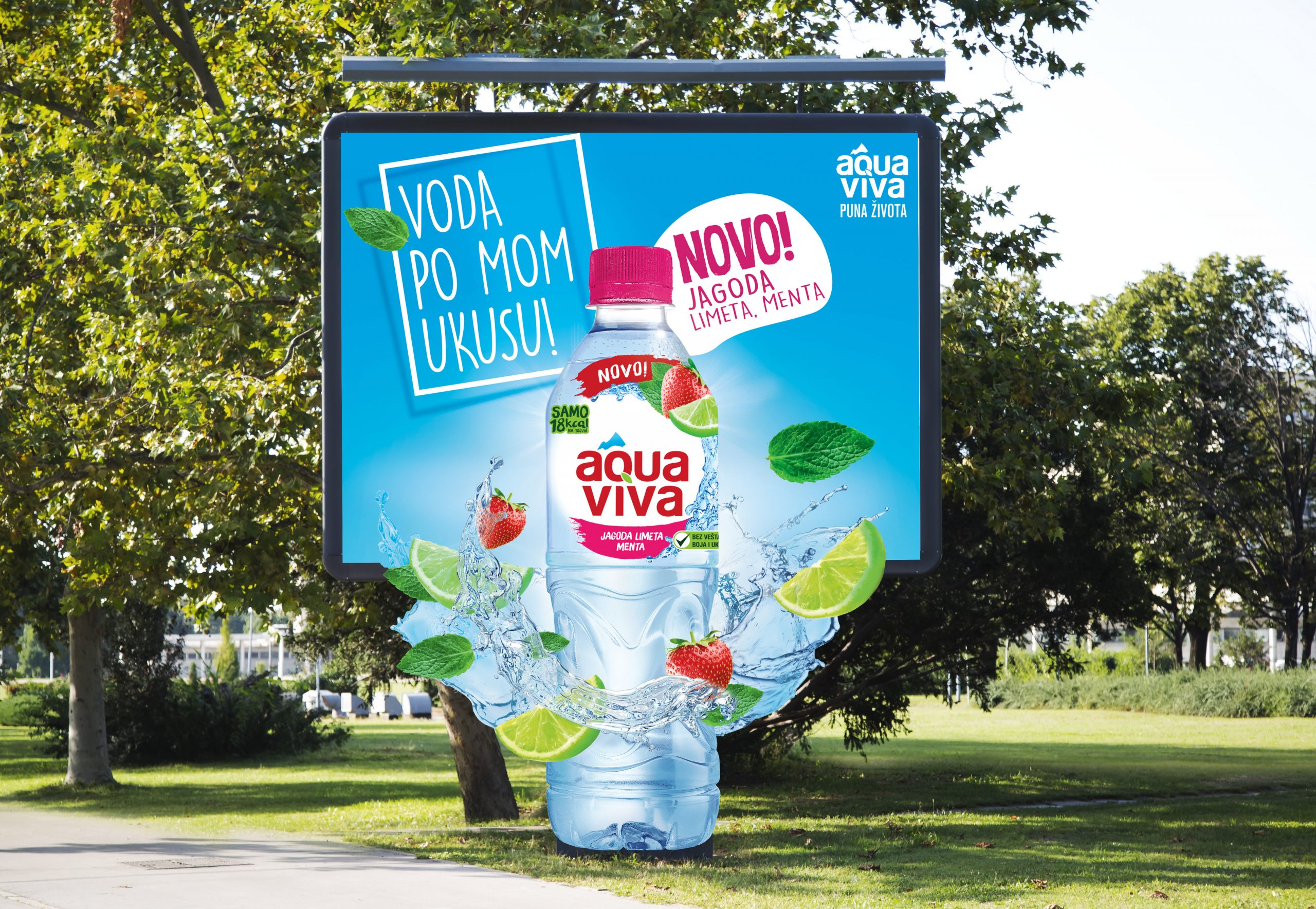Razigraj se uz AQUA VIVA vode sa ukusima