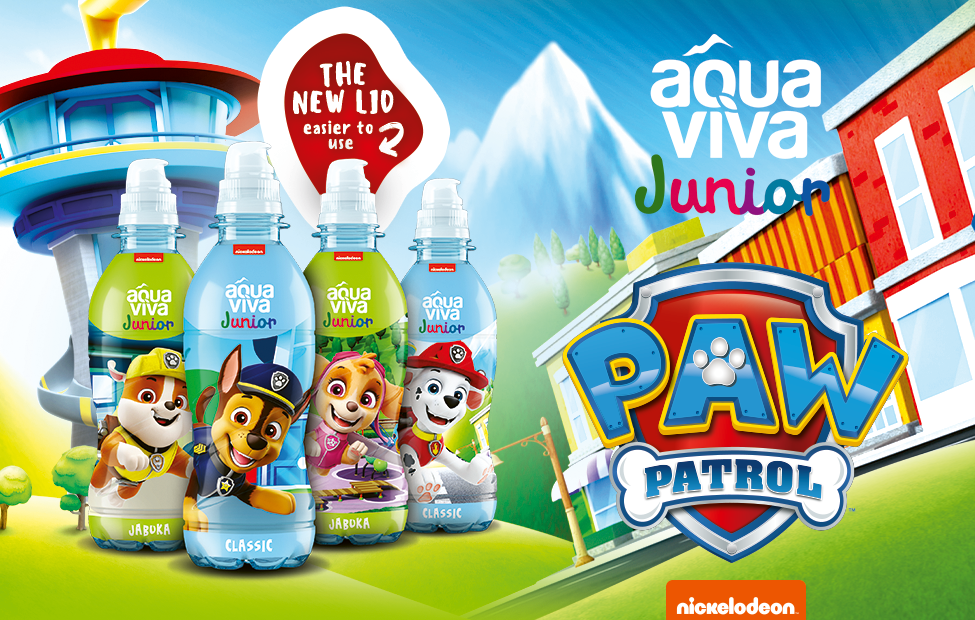 Aqua Viva Junior redesign and new license – „Patrol Paws“